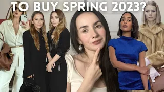 WHAT I PLAN ON BUYING THIS SPRING 2023 🌸 UPDATING MY WISHLIST FEAT. Hermes, Celine, The Row & more