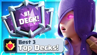 TOP 3 BEST DECKS AFTER SEASON UPDATE!! 🏆