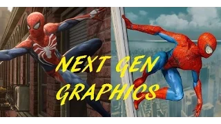 Graphics Comparison Spider-Man PS4 2016 vs Amazing Spider-man 2 2014