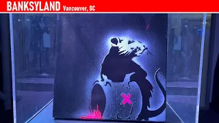 2023 Banksy Elusive Street Artist Exhibition [Banksyland] | Vancouver, BC