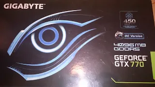 Ремонт видеокарты Geforce GTX770 4096MB GDDR5, фирмы Gigabyte.