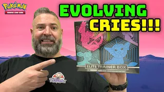 Evolving Cries Is Real!!! Do NOT Open these ETB's #pokemon #unboxing