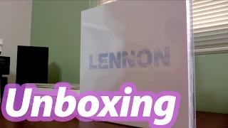 Unboxing John Lennon 180g Vinyl Box Set