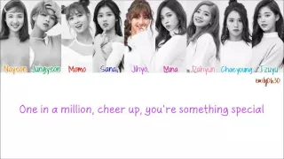 TWICE (트와이스)  - One In A Million [English Lyrics]