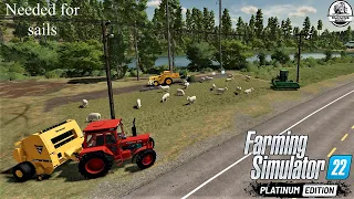 Feeling Sheepish on SilverRun Forest the Platinum Edition | Farming Simulator 22