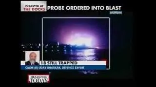 18 sailors trapped after explosion on submarine INS Sindurakshak, probe ordered