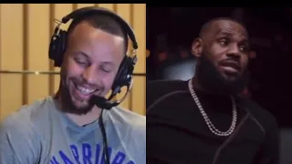 Steph Curry Reacts to LeBron Saying that he wants to play with him.