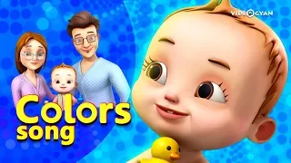 Colors Song With Baby Ronnie | Nursery Rhymes & Kids Songs | Learn Colors | Bathing Song