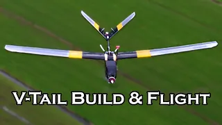 V-Tail Conversion for Autonomous FPV Plane - Complete Build & Flight