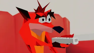 Crash Bandicoot Reacts to his own Commercial from 1997