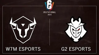 W7M vs G2 @Map4 | Playoff | Six Invitational 2023 | 18 February 2023