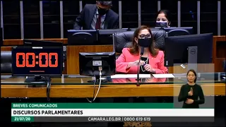 Plenário - Breves Comunicados - Discursos Parlamentares - 21/07/20 - 12:57