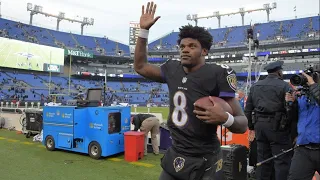 Lamar Jackson Highlights | First Start vs Bengals