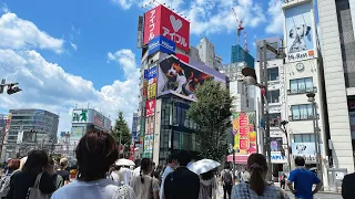 Live Tokyo Walk - Shibuya to the 3D Cat in Shinjuku - Streamed Live From the OnePlus Nord 2 5G