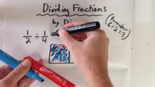 37 - Dividing Fractions using Diagrams