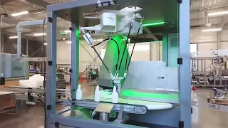 Robotic Bottle Unscrambler 1 robot - Super Compact