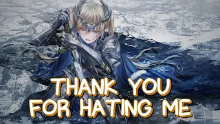 [Nightcore] - Thank You For Hating Me ~ Citizen Soldier (Lyrics)