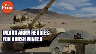 Indian Army gears up for harsh winter, Fire and Fury Corps ready for action with tanks near LAC