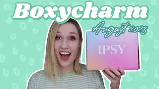 Boxycharm by Ipsy | Unboxing & Try-On | August 2023