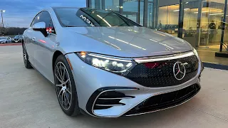 2022 Mercedes EQS 450+ Tesla killer?