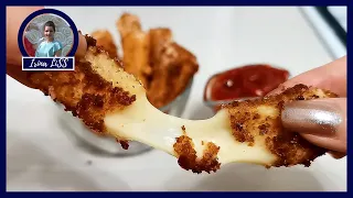 УСТОЯТЬ НЕВОЗМОЖНО! Жареный сыр, сырные палочки – Как приготовить в панировке на сковороде рецепт