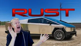 Cybertruck Rust !? Tesla Rust?