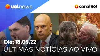 Casamento de Lula, Bolsonaro x Moraes, ONU e eleições brasileiras e mais notícias | UOL News