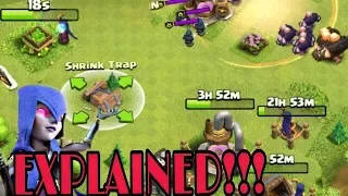 THE WITCH IS THE BUILDER? SHRINK TRAP?? | Clash of Clan|NEW SHRINK TRAP!!How to USE it?