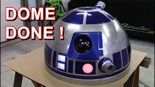 Making R2-D2 Part 4 - Final Dome Assembly & Fitting Holoprojectors