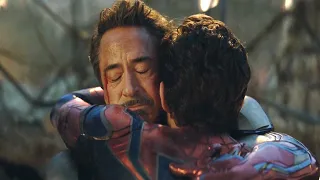 Iron Man Abraza a Spider-Man - Escena Épica - Avengers: Endgame (2019) CLIP 4K HD Español Latino