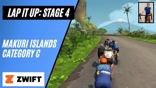 Lap It Up Stage 4! // A Frustrating Zwift Race // Bridges and Boardwalks // Category C