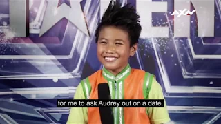 Viriya Rici & His First Crush | Asia’s Got Talent 2017