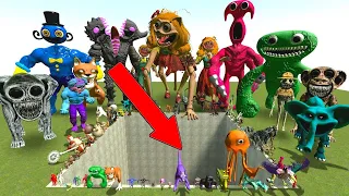 BIG HOLE ALL SMILING CRITTERS GIANT FORM POPPY PLAYTIME CHAPTER 3 SPARTAN KICKING in Garry's Mod !