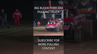 Big Block Ford Pulling Truck in Kilgore Ohio  #truckpulls #truckpull #trucks