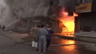OMI Hospital Fire Drenched MA Jinnah Road🏥