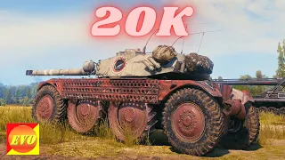 Panhard EBR 105 - 20K Spot + Damage & Panhard EBR 105 - 15K World of Tanks Replays