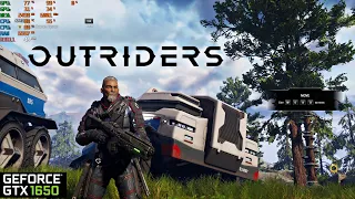 OUTRIDERS - Gameplay Walkthrough on PC | GTX 1650 | 1080p 60FPS | Part 1