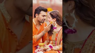 Farhan Saeed &Hania Amir Romantic photoshoot -      "Ranjhana" by maha wajahat Khan.