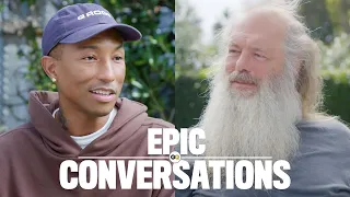 Pharrell and Rick Rubin Have an Epic Conversation | GQ