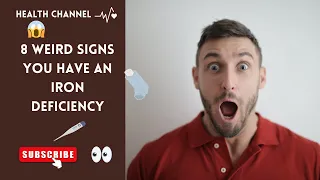 8 weird signs you have an #iron deficiency #anemia