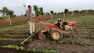 गजब का जुगाड  | Plowing the field with a mini tractor | farmerlife