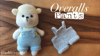 Amigurumi Bear - Part 3 - Overall Pants | How to Crochet