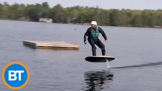 Fliteboards are the newest addition to the world of water sports — and it's so cool