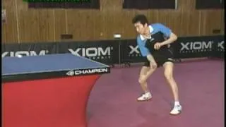 ryu seung min- backhand stroke & backhand push