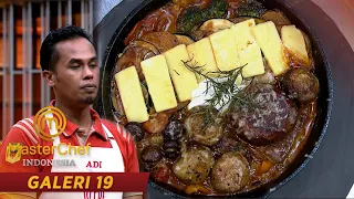 MASTERCHEF INDONESIA - JADI PESERTA PERTAMA YG DIPANGGIL LORD ADI PANIK LAH MASA ENGGAK! | Galeri 19