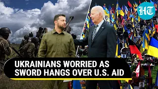 ‘Can’t Do It Alone...' Ukrainians Panic As U.S Spending Bill Drops Military Aid | Watch