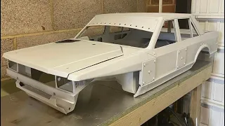 Mk2 Granada petrol rc banger racing car build