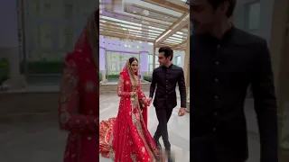 Minal Khan and Ahsan Mohsin Ikram Wedding #shorts