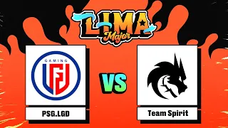 PSG.LGD vs Team Spirit | Игра 2 | Dota Pro Circuit Major - Lima