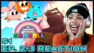 THESE KIDS ARE BAD AS HECK!! | THE AMAZING WORLD OF GUMBALL SEASON 1 EPISODE 2-3 REACTION